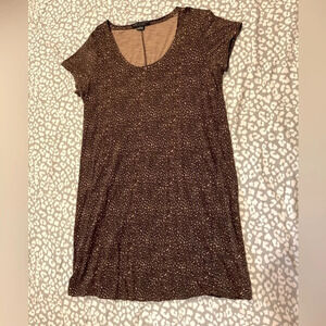 ‘Social Standard by Sanctuary’ Leopard dress, large,new condition, cute&casual!